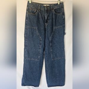 Flying Angel Wide Leg Utility Jeans | Size 13/31